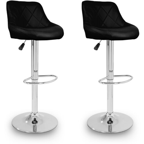 Aga Barska stolica 2 kosa  MR2000Black-2 - crna Cijene