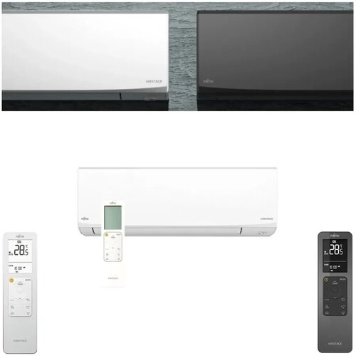 Fujitsu ASEH12KJCAL / AOEH12KJCA - 3,4 kW klimatska naprava (v črni ali beli barvi) ogrevanje do -20 - Cene