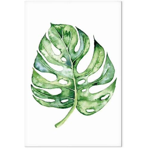  Slika - Watercolor Monstera (1 Part) Vertical 80x120 Cijene