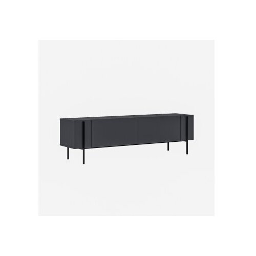Hanah home TV komoda Herman, 160x45,6x31,4 cm, Antracit Slike