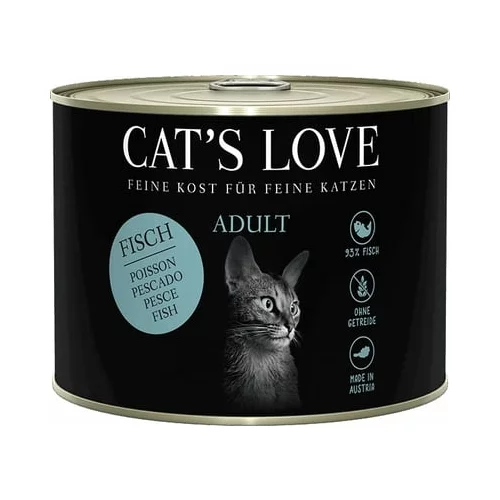 Cat's Love Mokra hrana za mačke "Adult Fish Pure"
