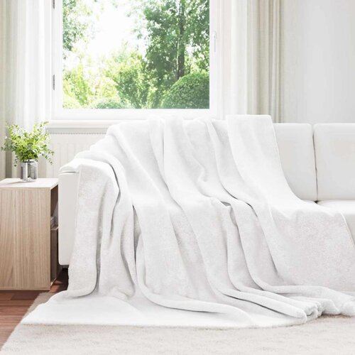  Odeja Bela 240 x 270 cm Flis, (5000288272) Cene
