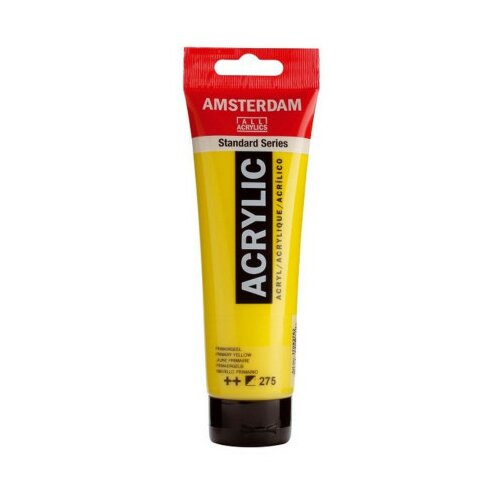 Amsterdam, akrilna boja, primary yellow, 275, 120ml ( 680275 ) Slike