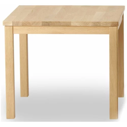 Hammel Stranska mizica iz hrastovega lesa Marcus, 60 x 60 cm