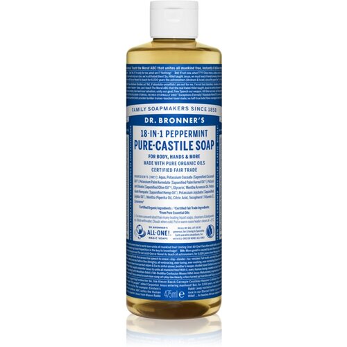 DR. BRONNER'S Peppermint tekoče univerzalno milo 475 ml Cene