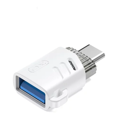 XO Adapter USB na USB-C NB256B bel, (21099195)