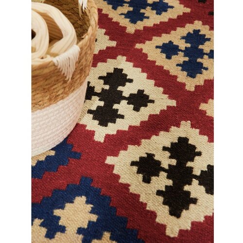 Hanse Home Crveni obostrani/ručno rađen vunen tepih 120x170 cm Kamal Rami &amp;ndash; Nouristan Slike