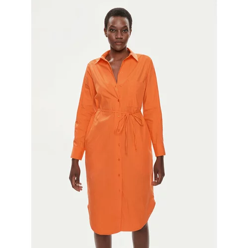 Tamaris Apparel Srajčna obleka Colmar TAW0497 Oranžna Loose Fit