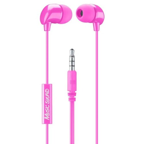 Cellular Line music sound, slušalice bubice, roze Cene