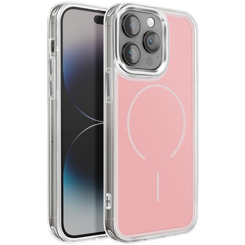 AVIZAR Ohi&scaron;je MagSafe za iPhone 14 Pro Max dvomaterialna ultra ojačana za&scaron;čita, Roza, (5000189920) Cene