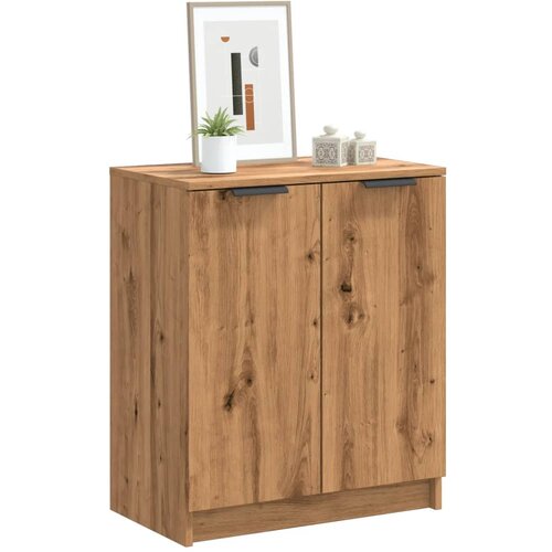 vidaXL Ormarić za cipele boja hrasta 59x35x70 cm konstruirano drvo Cijene
