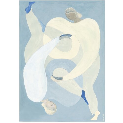 The Poster Club Plakat 70x100 cm Hold You - Blue &amp;ndash; Slike