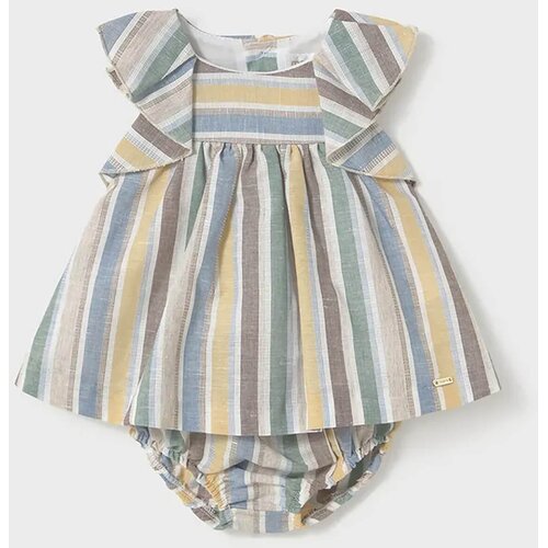 Mayoral oblekica z bodijem multi stripes Cene