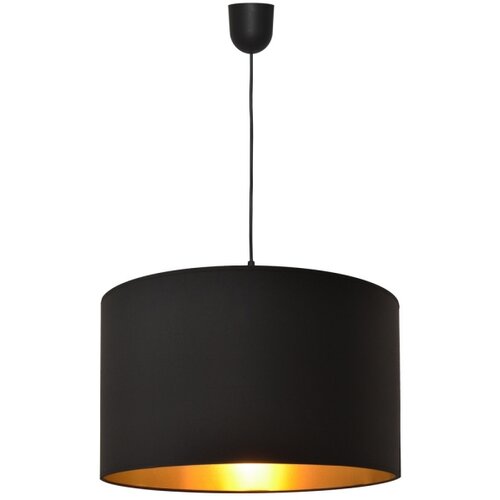  Luster na sajli ALBA 1xE27/15W/230V &amp;Oslash; 45 cm crna/zlatna Slike