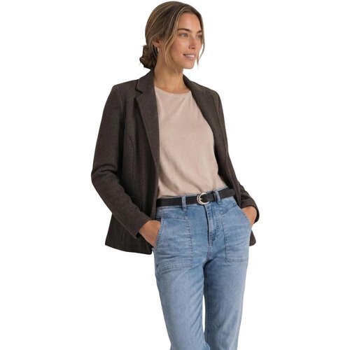Street One Jakne &amp;amp; Blazerji QR Dessin Basic Blazer 213112 Kostanjeva Slike