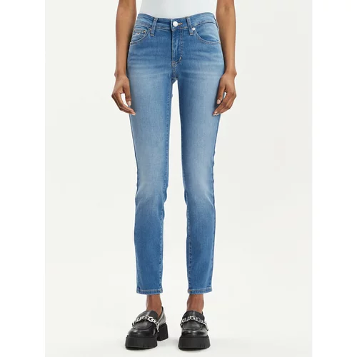 Tommy Jeans Jeans hlače Sophie DW0DW17584 Modra Skinny Fit