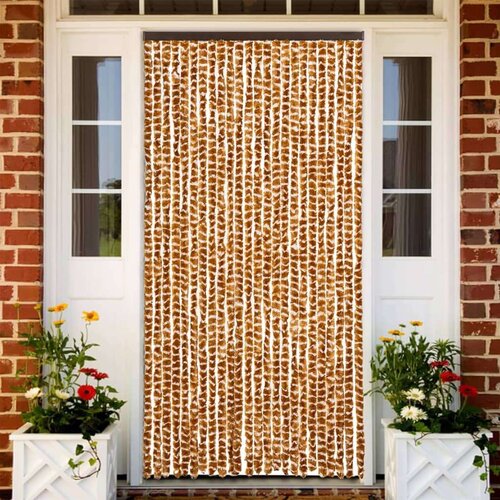 VidaXL Zastor protiv insekata oker-bijeli 100 x 220 cm &amp;scaron;enil Slike