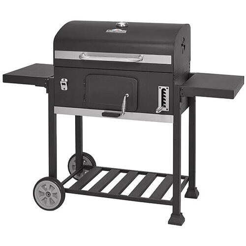 KINGSTONE KMS Roštilj na drveni ugljen Smoker (S kolicima s kotačićima, Dimenzija rešetke za pečenje: 70 x 43,5 cm) Cijene