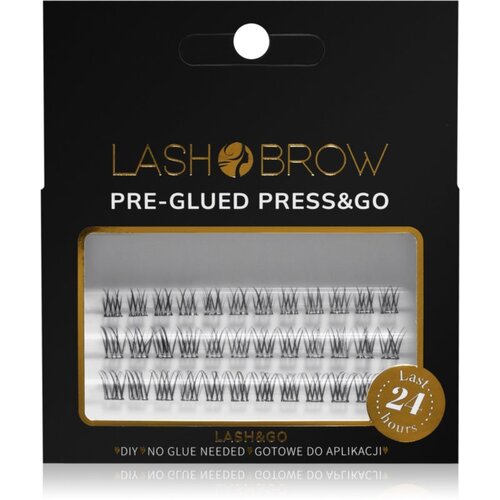 Lash Brow Press&amp;amp;Go Self-Adhesive Eyelashes samolepilne &amp;scaron;opaste trepalnice Daily Natural 1 kos Slike
