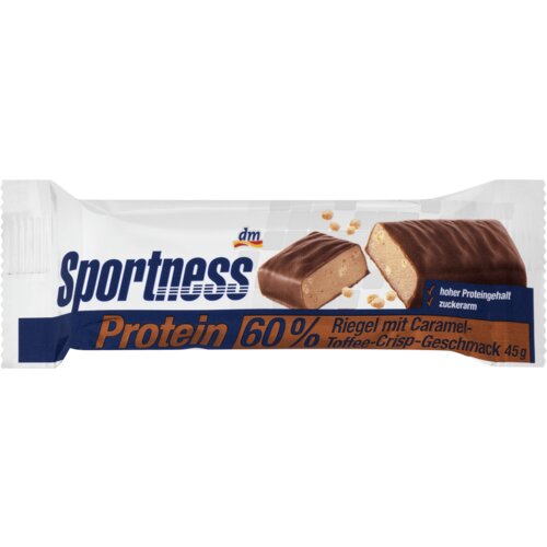 Sportness energetska štanglica - karamela crisp 45 g Cene