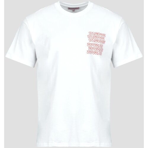 Bisous Skateboards T-shirt Slime Bijela Cijene