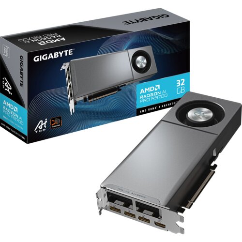 Gigabyte Radeon AI PRO R9700 AI TOP 32G AMD 32 GB GDDR6 Cijene