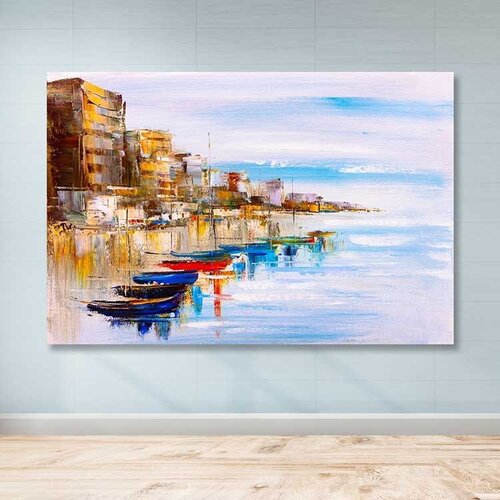 Wallity Slika na zidu DEV02705100140, 100x140 cm Cene