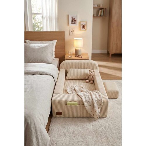 Atelier Del Sofa Luvia dečiji ležaj od sunđera 118 &amp;times; 30 &amp;times; 178 cm, krem Slike