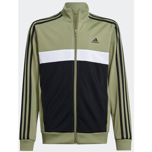 Adidas komplet trenerka za decu U 3S Tiberio Ts, Maslinasto-crna Slike