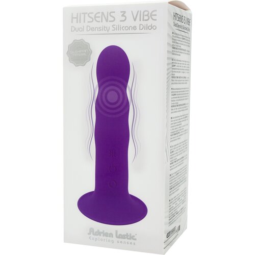 Adrien Lastic Vibro dildo Hitsens 3 Vibe, Ljubičasti Cene