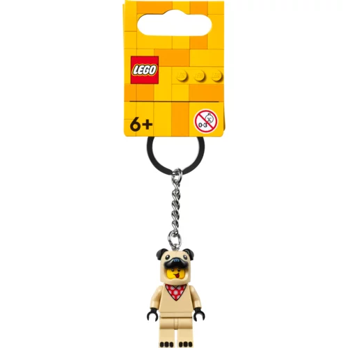 Lego Obeski 854158 Obesek za ključe - French Bull Dog Guy