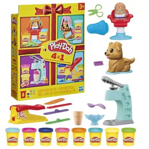 Hasbro Play-Doh: Mini paket 4 v 1 klasični komplet igrač za modeliranje - Slike