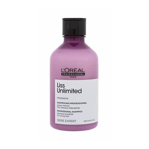 L&amp;acute;Or&amp;eacute;al Paris S&amp;eacute;rie Expert Liss Unlimited &amp;scaron;ampon za glajenje neukrotljivih las 300 ml za ženske Slike