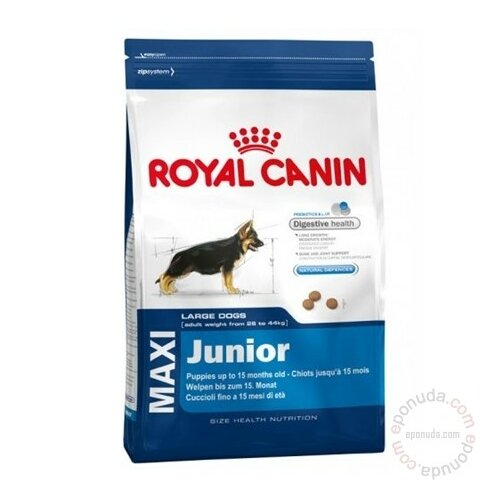 Royal Canin Size Nutrition Maxi Junior Slike