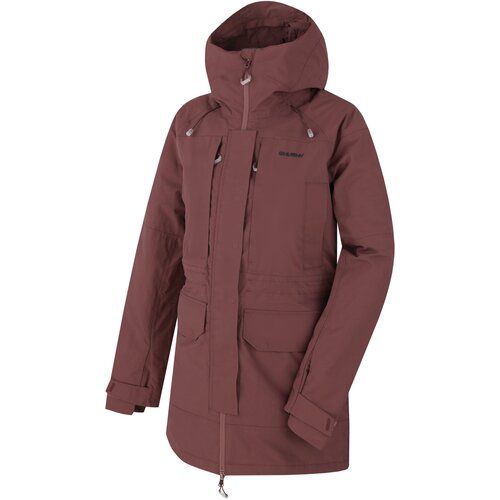 Husky Women&amp;#039;s hardshell jacket Nigalo L dk. Wine Slike