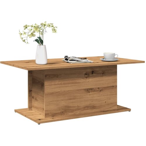 Furnova Klubska mizica artisan hrast 102x55,5x40 cm inženirski les, (21914616) Slike