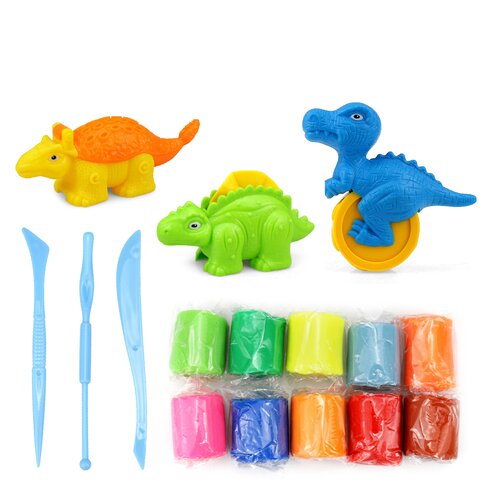 Aga4Kids Plastelin 10 kom s dodacima Dinosauri  MR1410 Cijene