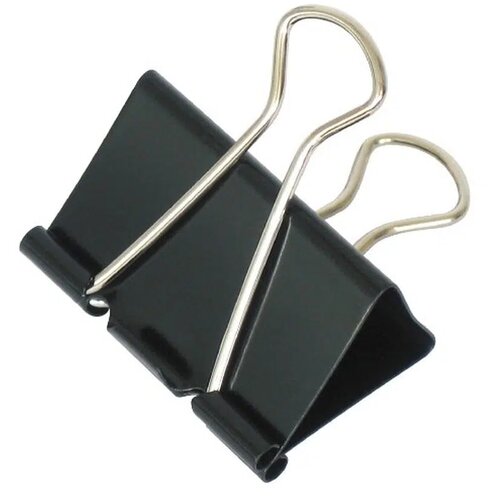 Office clips, kancalarijske štipaljke, 41 mm, crna, 12K ( 482405 ) Cene