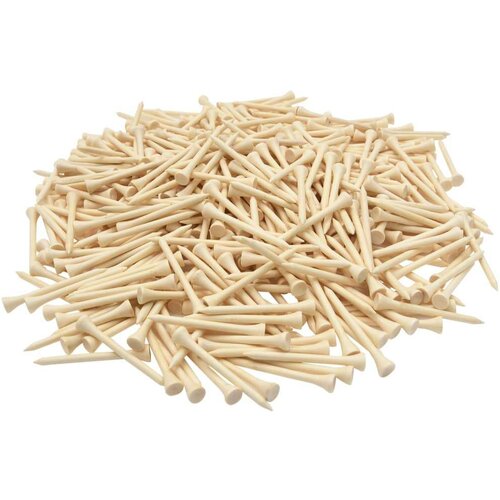  Stalci za lopticu za golf 1000 kom 83 mm od bambusa Slike