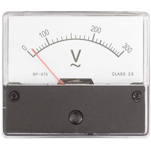 Olimp Sport ugradni voltmetar 0-300V AC 70x60x30mm Cene