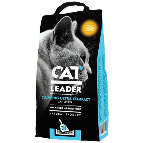 Cat Leader Clumping Wild Nature - grudvajući posip za mačke sa mirisom (5kg) Cene