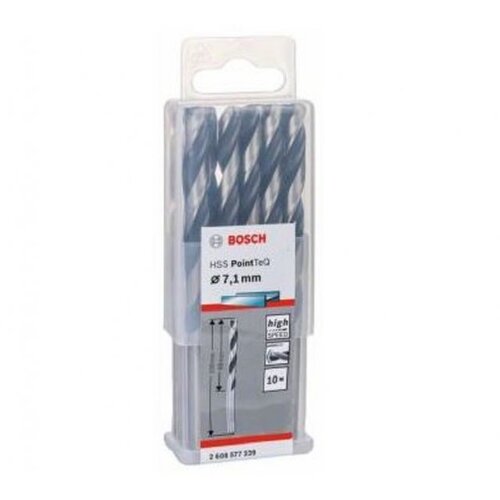 Bosch HSS spiralna burgija PointTeQ 7,1 mm paket od 10 komada Cene