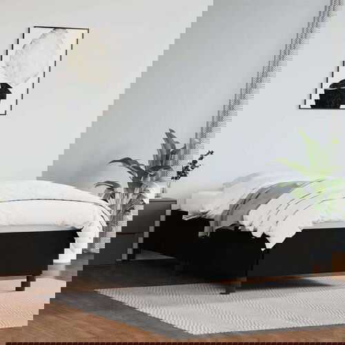  Posteljni okvir črn 90x190 cm umetno usnje, (20725673) Slike