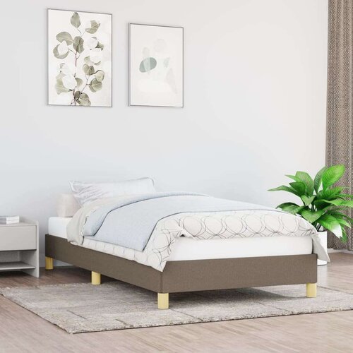  Za krevet smeđesivi 80x200 cm od tkanine Slike