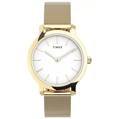Timex Analogne ure ty576490 Bela Cene