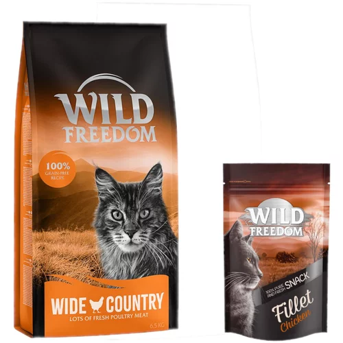 Wild Freedom 6,5 kg + 100 g Filet Snack piletina gratis! - Wide Country - perad