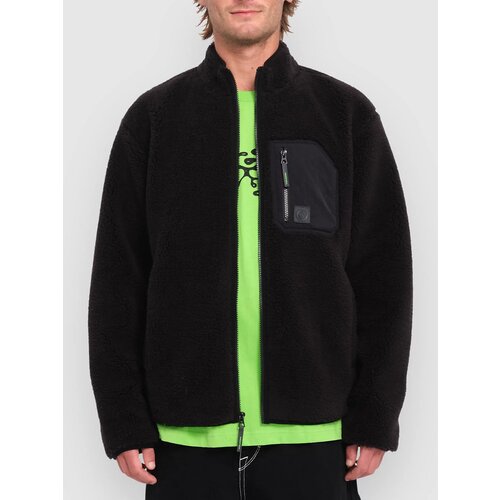 Volcom Muzzer Fuzzar Jopa s kapuco black Cene