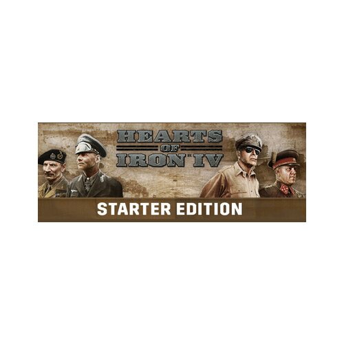 Steam Hearts of Iron IV Starter Edition (PC) Key ROW Cene