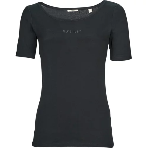 Esprit Majice s kratkimi rokavi tshirt sl Črna