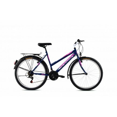 Capriolo touring bike adria bonita+ 26 plavo-pink Cene